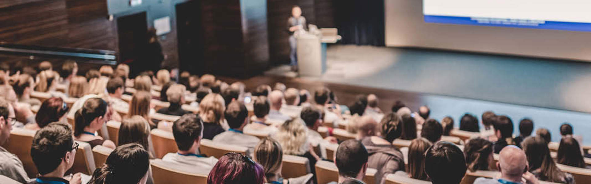 Students in a lecture hall