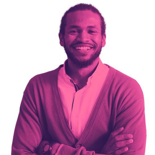 Pink Overlay Headshot