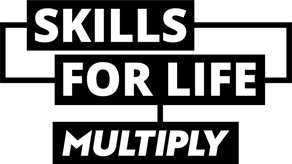 Multiply - Skills for Life Logo