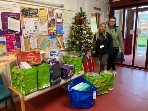 LCG at food bank