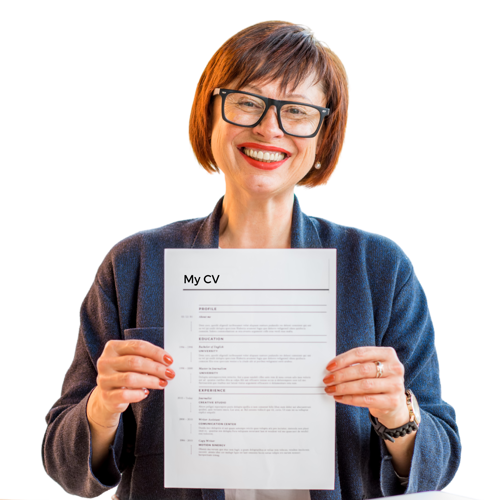 Woman With CV