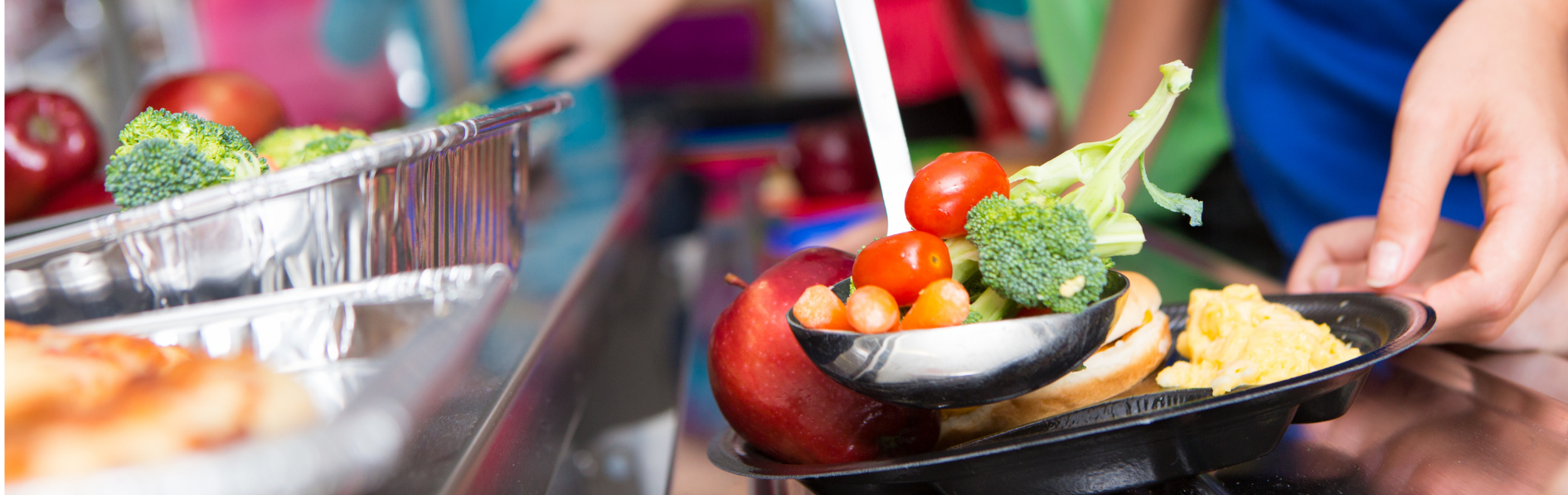 School Breakfast Close Up